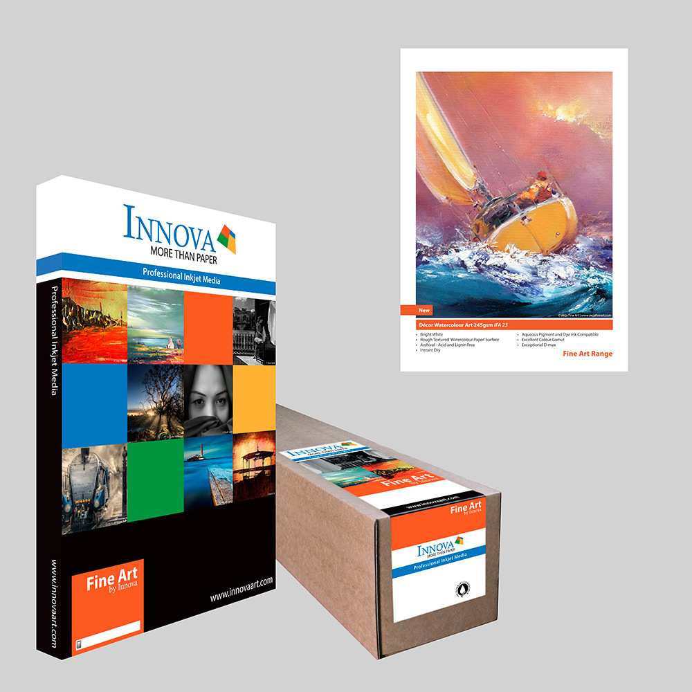 Innova Décor Watercolor Art 245g/m2, IFA-23